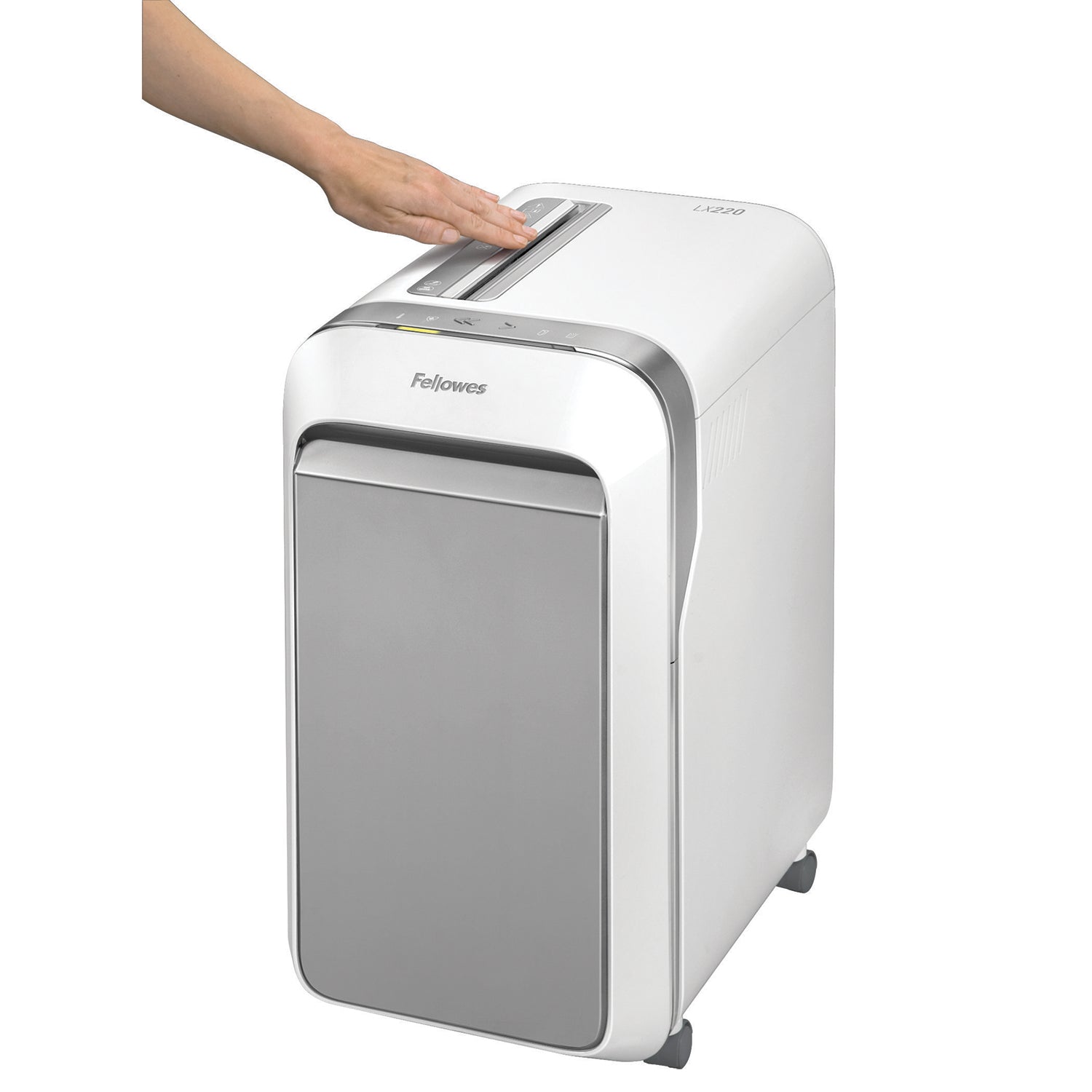 Fellowes LX220 20-Sheet Micro-Cut Shredder – Heavy-Duty, P-4 Security, Jam Proof, Quiet Office Paper Shredder with Large 8-Gallon Bin