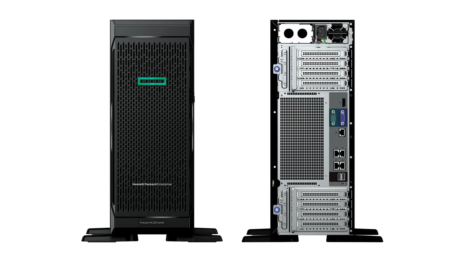HPE ProLiant ML350 G10 Tower Server 8 SFF | Intel Xeon Silver 4210R | 16 GB | 800 W | 3 Year | P21788-421