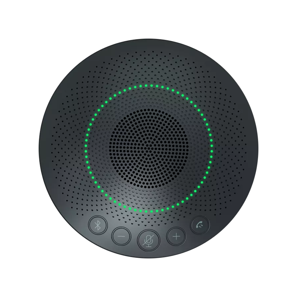 TREND Shell-R Conference Microphone with 360° Voice Pickup – Bluetooth and USB Connectivity, Hi-Fi Speaker, and Noise Reduction – Ideal for Business Meetings