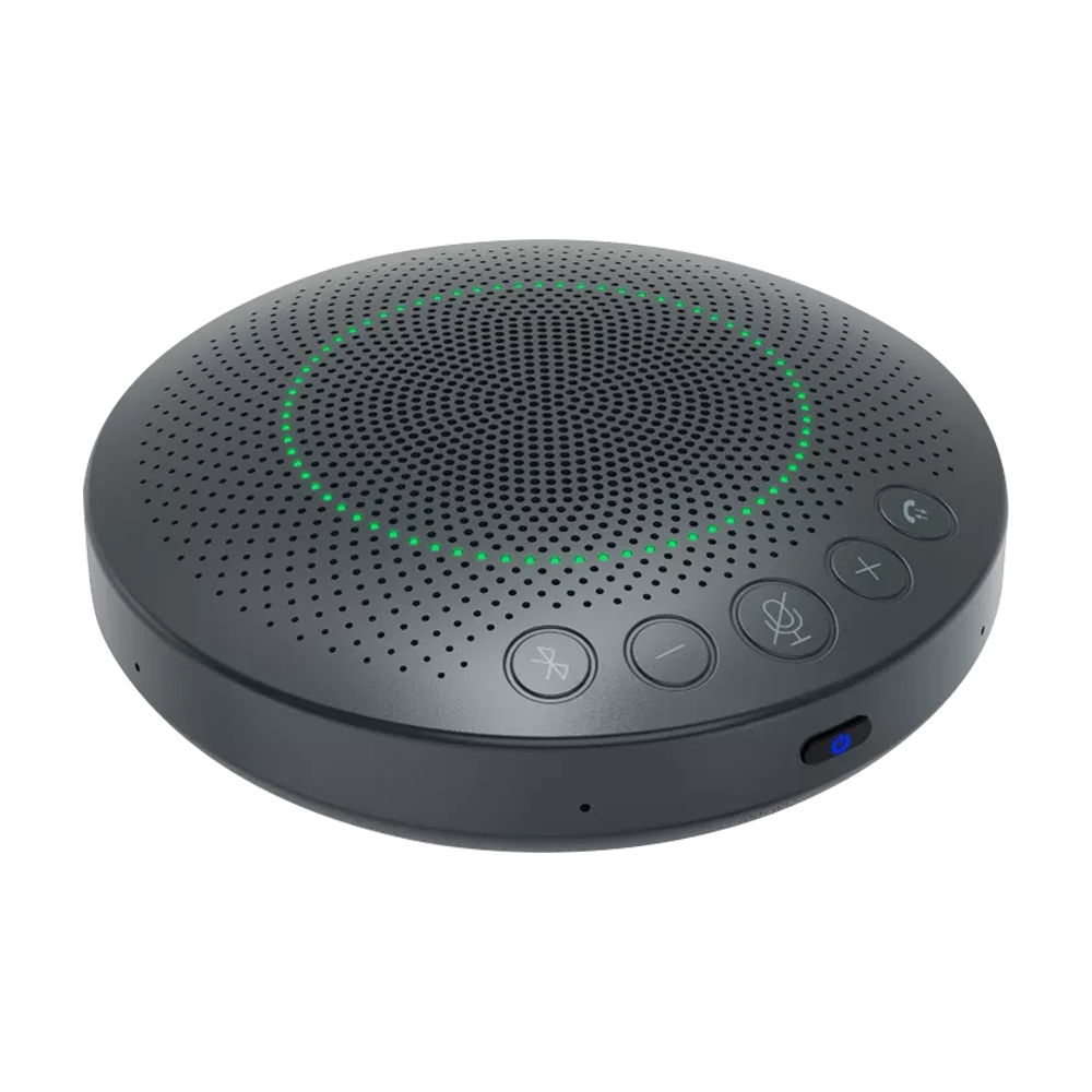 TREND Shell-R Conference Microphone with 360° Voice Pickup – Bluetooth and USB Connectivity, Hi-Fi Speaker, and Noise Reduction – Ideal for Business Meetings