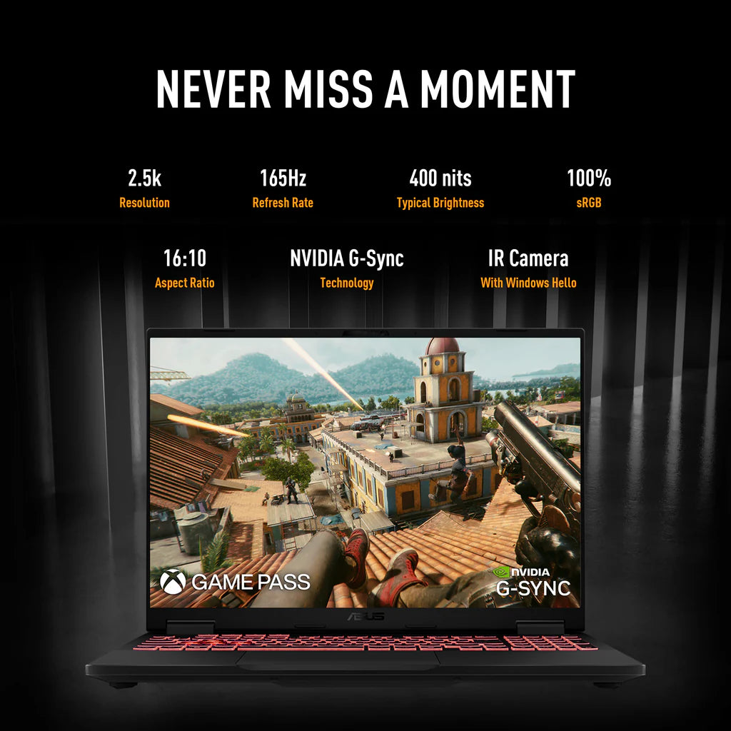 ASUS TUF GAMING A16 FA608PP-G1S161W | AMD Ryzen 9 8940HX, 16GB RAM, 1TB SSD, 16.0