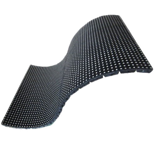 TREND 1.25mm  Flexible LED Display , Lightweight Build , Events & Advertising , Black , High Flexibility, 360° Viewing Angle, User-Friendly Installation