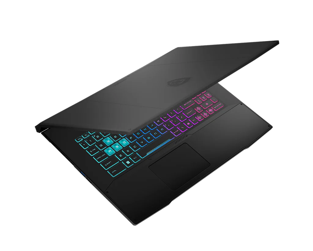 MSI Katana A17 AI B8VF Gaming Laptop, 17.3″ FHD IPS 144Hz Display, AMD Ryzen 9 8940H, 16GB RAM, 512GB SSD, GeForce RTX 4060 8GB GPU, ENG-ARAB K/B, Windows 11 Home, Black | 9S7-17LN31-837