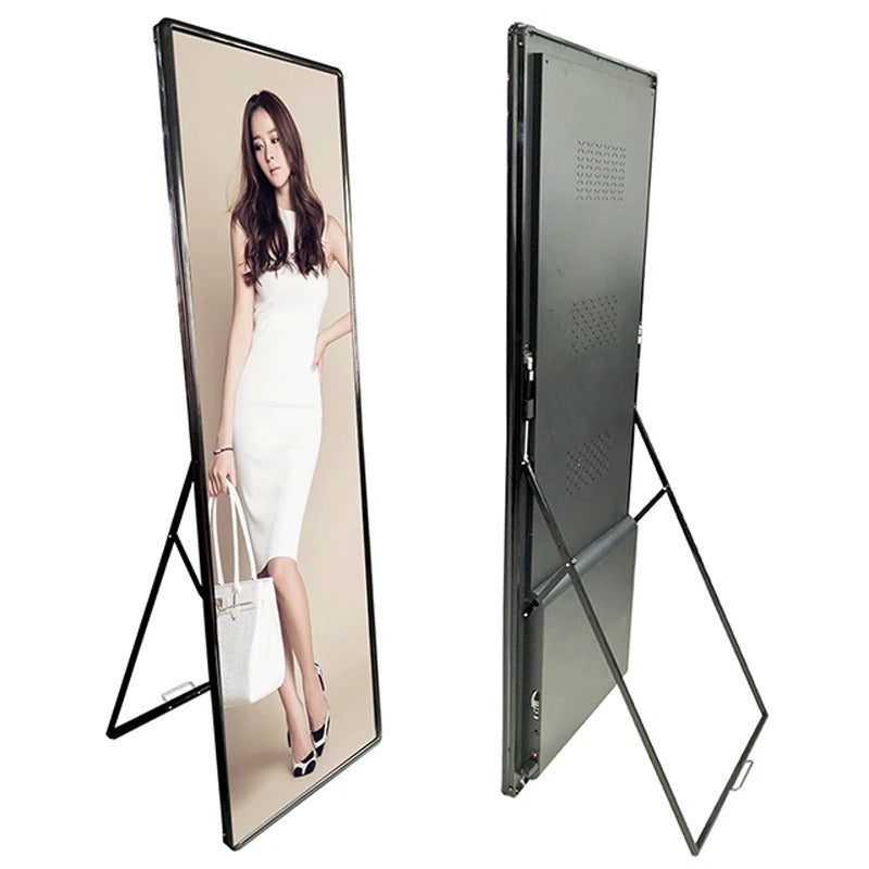 TREND SMD Standing Type Poster - Die-casting Aluminum , Indoor/Outdoor Use , Color Temperature 2000-9500 , 4000:1 Brightness