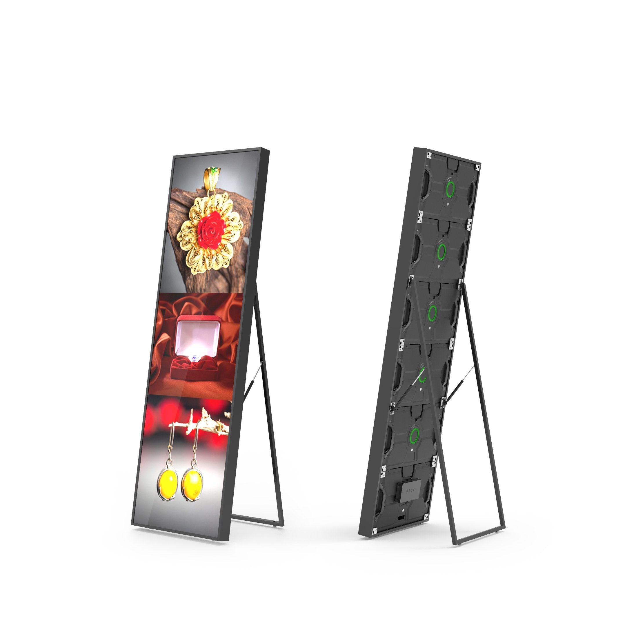 TREND SMD Standing Type Poster - Die-casting Aluminum , Indoor/Outdoor Use , Color Temperature 2000-9500 , 4000:1 Brightness