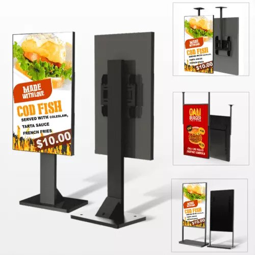 TREND Outdoor Drive-Thru LCD Menu Board - 55