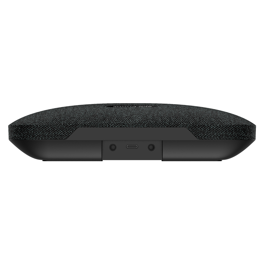 TREND Conference Speakerphone - Wireless, Conference Rooms & Huddle Spaces,  Black, Noise Reduction, Long Battery Life, Omnidirectional Voice Pickup