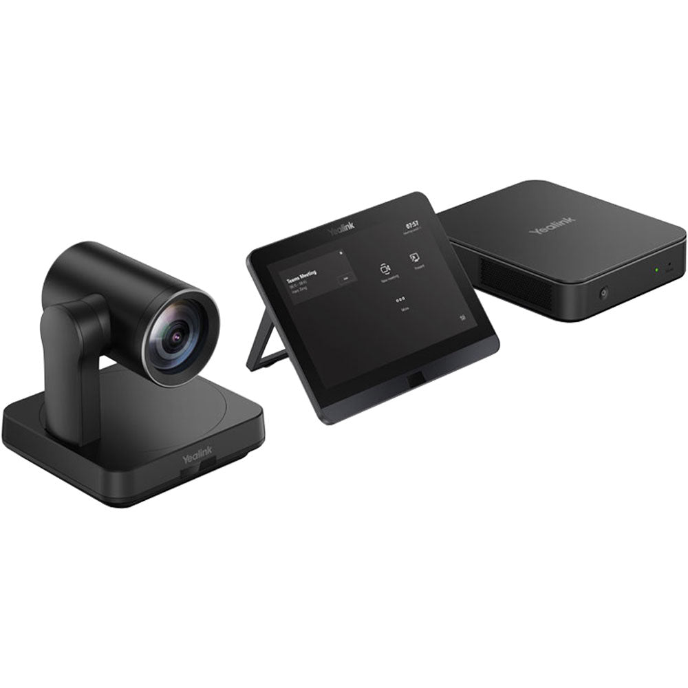 Yealink ZVC860-C5-000 Microsoft Teams Room System – 4K PTZ Camera, Touch Panel Control, and Mini-PC for Medium to Large Meeting Rooms