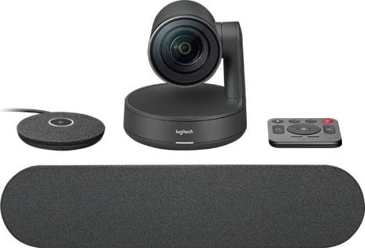 Logitech MeetUp – 4K Conference Cam for Small Meeting Rooms