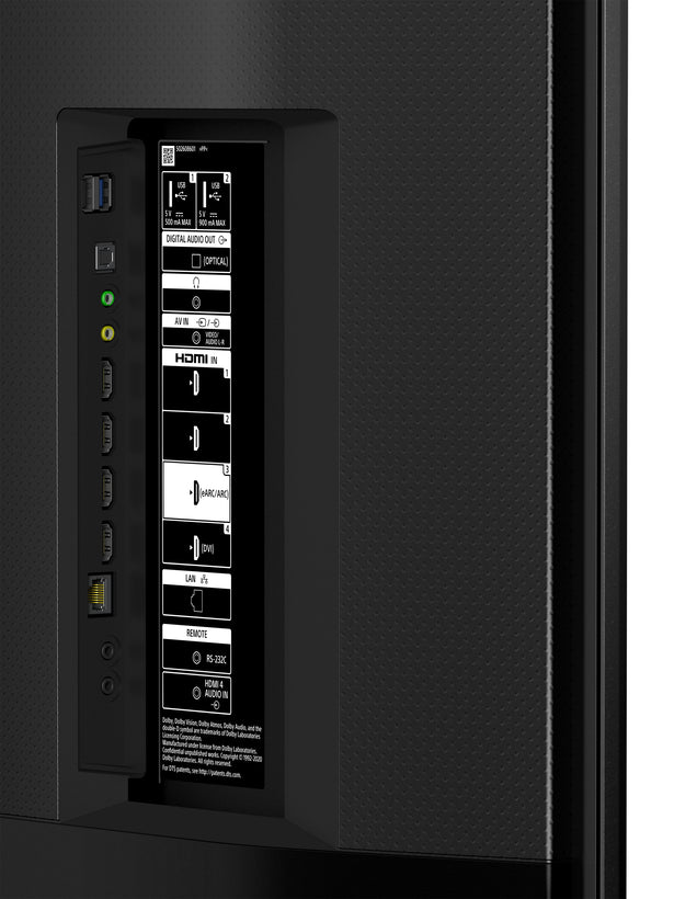 Sony BRAVIA FW-50EZ20L 50” 4K HDR Professional Display – 350 Nits Brightness, 16/7 Operation, Pro Mode, Air Play, Chromecast, Smart Android TV for Business & Digital Signage