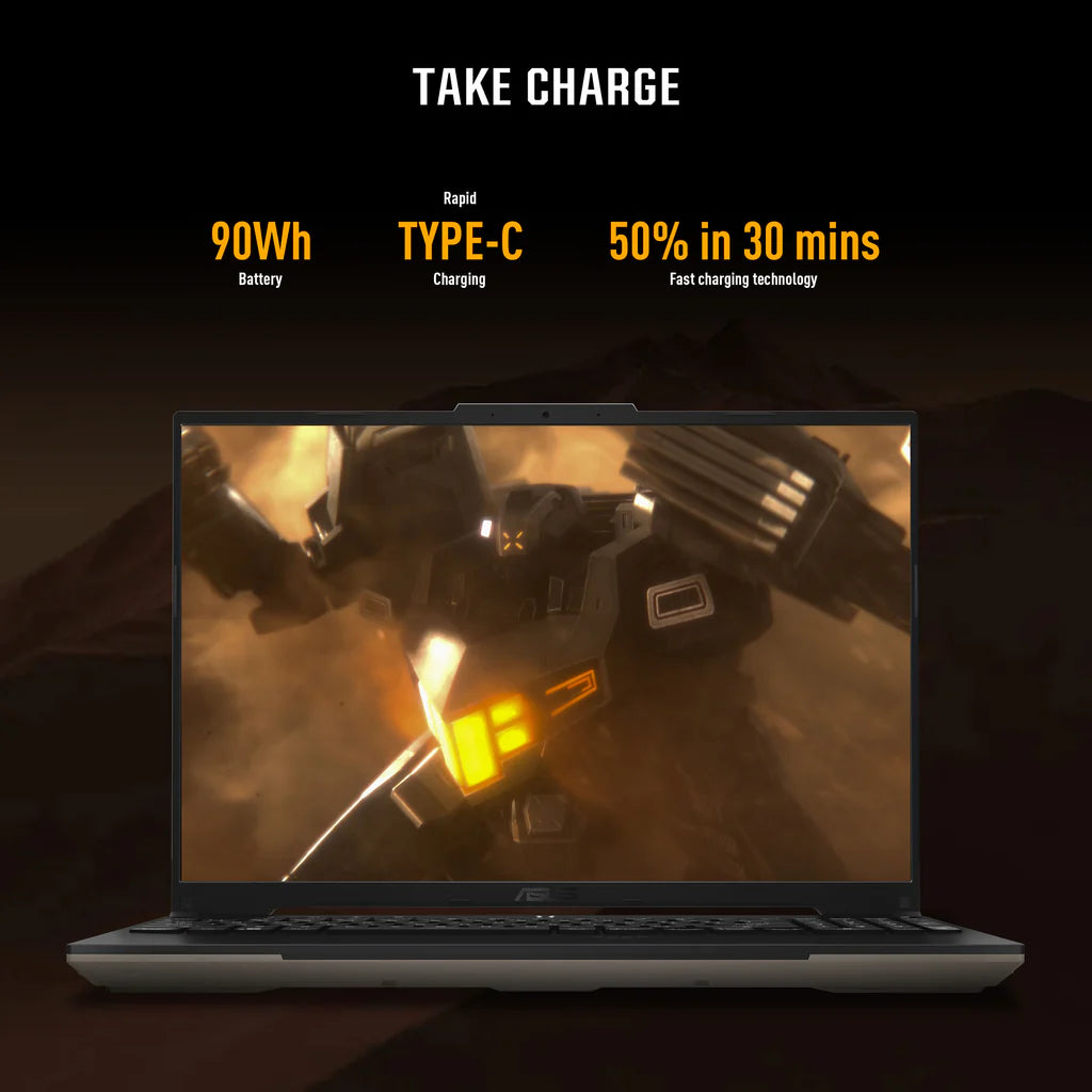 ASUS TUF GAMING A16 FA617NSR-N3028W | AMD R7 7435HS, 16GB RAM, 512GB SSD, 8GB AMD Radeon RX7600S, 16.0
