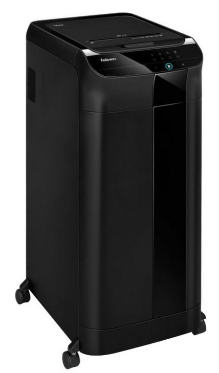 Fellowes AutoMax™ 600M Commercial Shredder – Automatic Feed, Cross-Cut, 14-Sheet Manual/600-Sheet Auto, Ultra-Quiet, Energy-Efficient for Large Offices