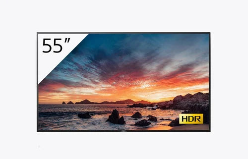 Sony BRAVIA FW-55BZ30L 55” 4K HDR Professional Display – 440 Nits Brightness, 24/7 Operation, Pro Mode, Air Play, Chromecast, Smart Android TV for Business & Digital Signage