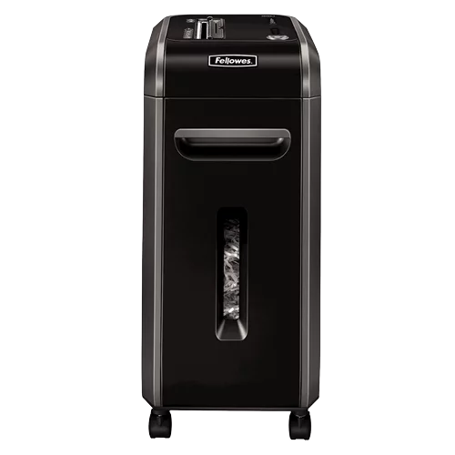 Fellowes 99Ci Heavy-Duty Cross-Cut Shredder – 18-Sheet, P-4 Security, Jam Proof, Silent-Shred™ Technology, Large 9-Gallon Pull-Out Bin for Office & Home Use