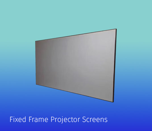 Buy Fixed Frame Projector Screen | 4K UST | Gulf Tech Shop