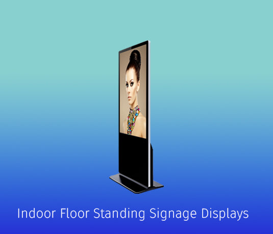 Indoor Floor Standing Signage Displays