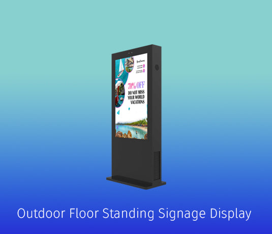 Outdoor Floor Standing Signage Display