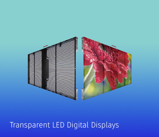 Transparent LED Digital Displays