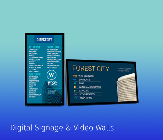 Digital Signage & Video Walls