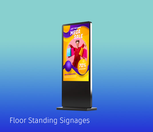 Floor Standing Signages