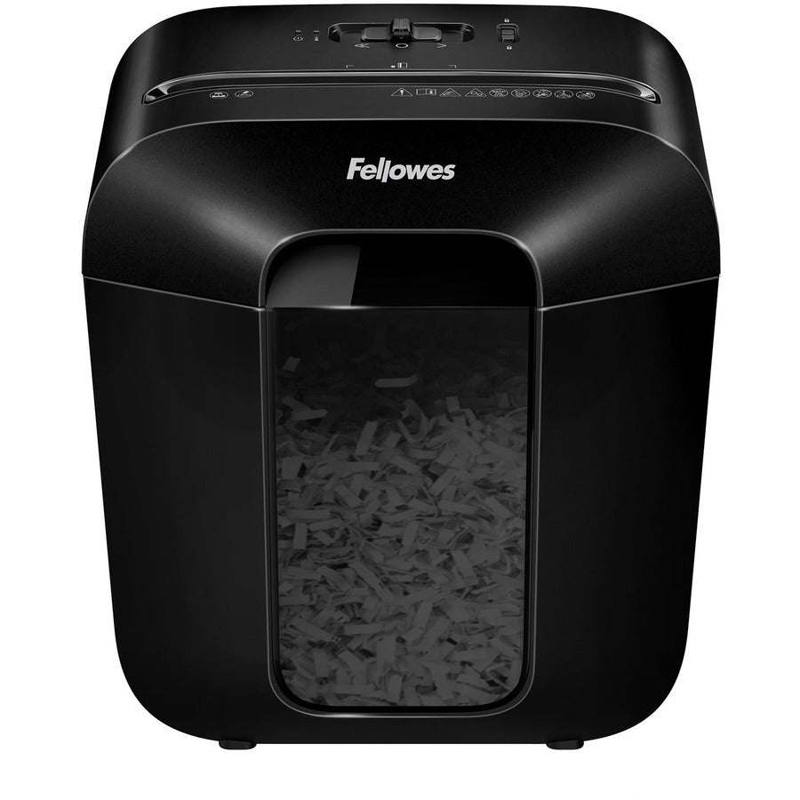 Fellowes Powershred LX25 Personal Shredder – Cross-Cut, 6 Sheet Capacity, 3 Gallon Bin, P-4 Security Level for Home Office Use