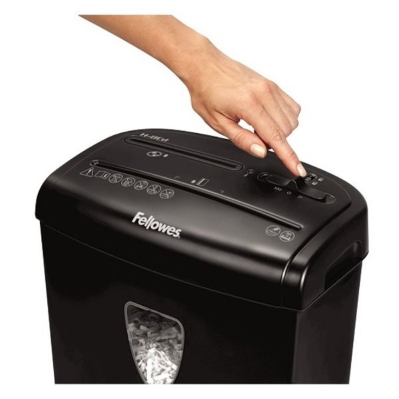 Fellowes Powershred 8Cd Cross-Cut Paper Shredder – 8-Sheet Capacity, P-4 Security Level, Shreds Credit Cards and CDs, 14-Liter Bin, Safety Lock Feature for Home and Office Use