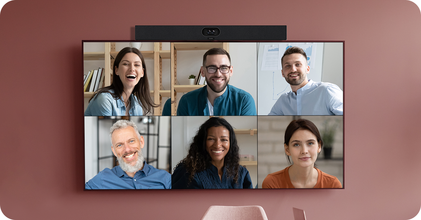 Yealink SmartVision 40 – AI-Powered Video Bar for Small Rooms