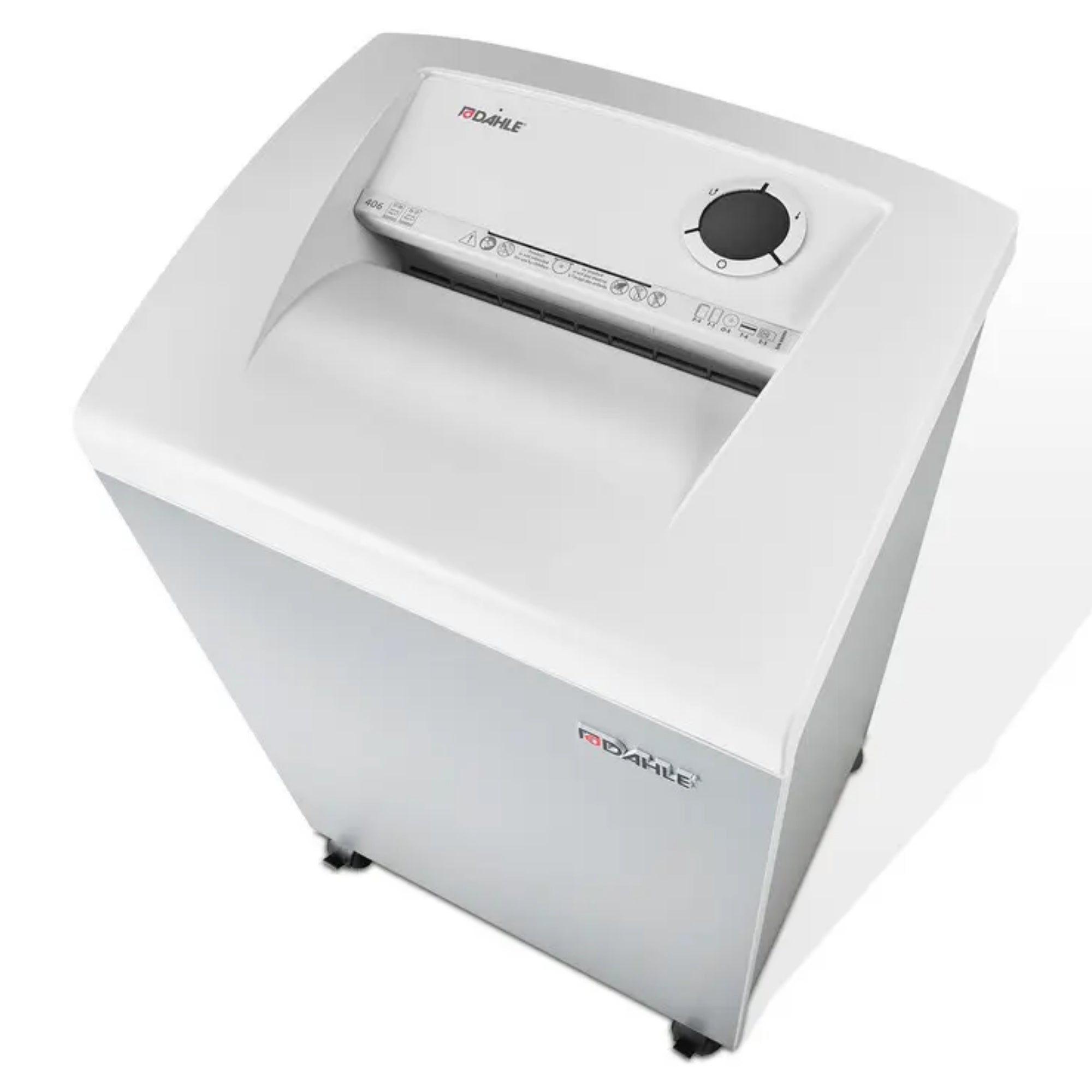 Dahle 406 Up to 17 Sheets P-4 60L Cross Cut Departmental Document Shredder