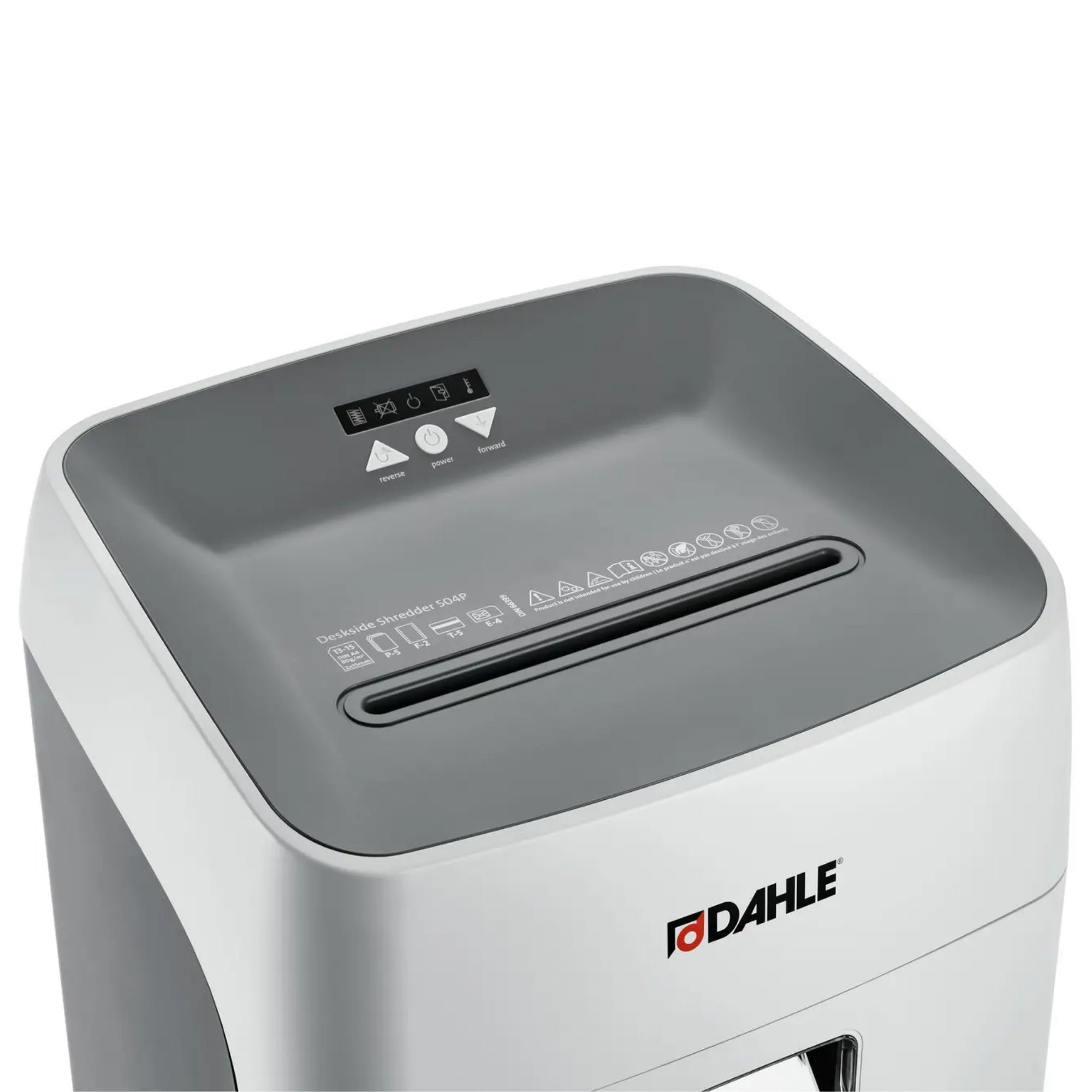 Dahle 504P Up to 15 Sheets P-5 40L Micro Cut Professional Office Shredder
