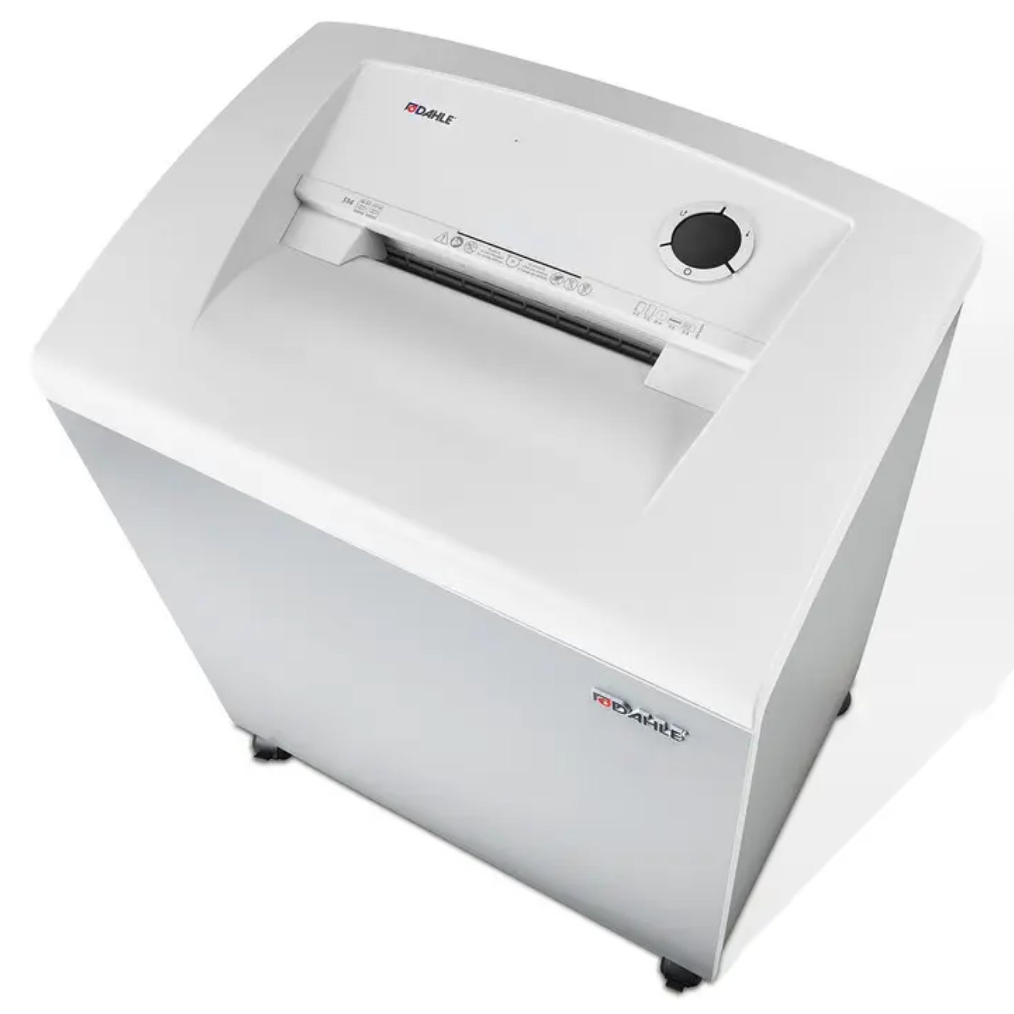 Dahle 514 Up to 19 Sheets P-5 140L Micro Cut Departmental Document Shredder