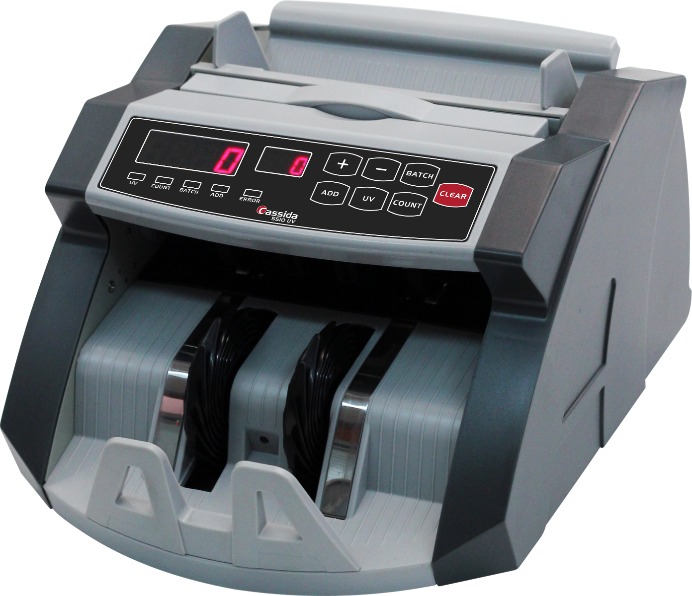 Cassida 5510UV Multi-Currency Money Counting Machine With UV Counterfeit Detection