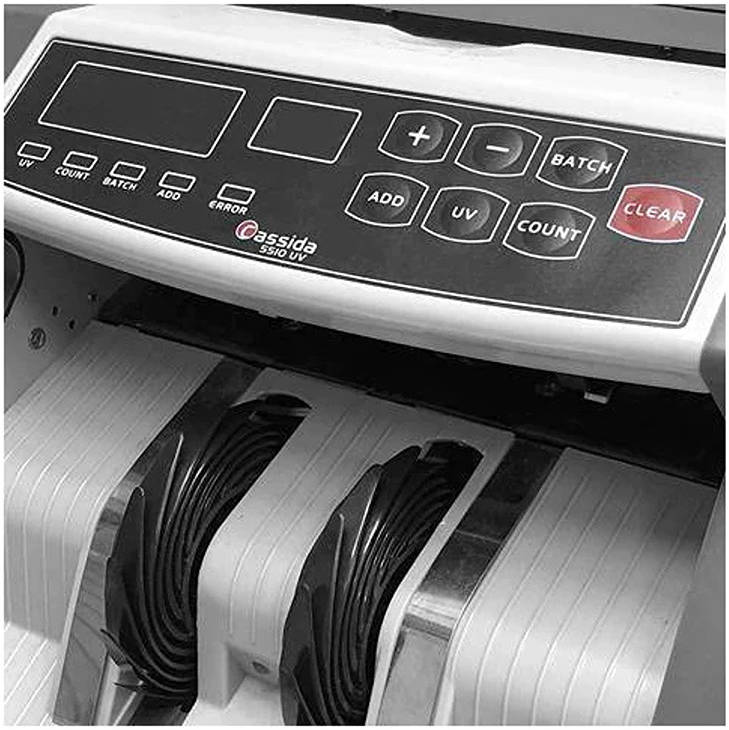 Cassida 5510UV Multi-Currency Money Counting Machine With UV Counterfeit Detection