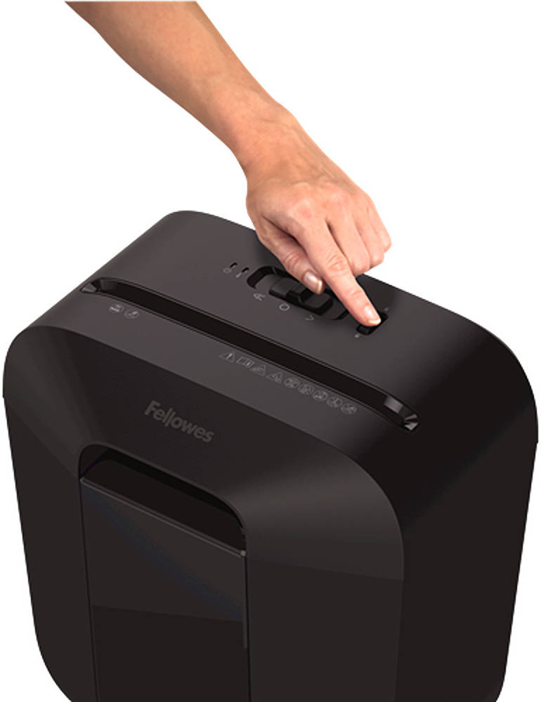 Fellowes Powershred LX25 Personal Shredder – Cross-Cut, 6 Sheet Capacity, 3 Gallon Bin, P-4 Security Level for Home Office Use