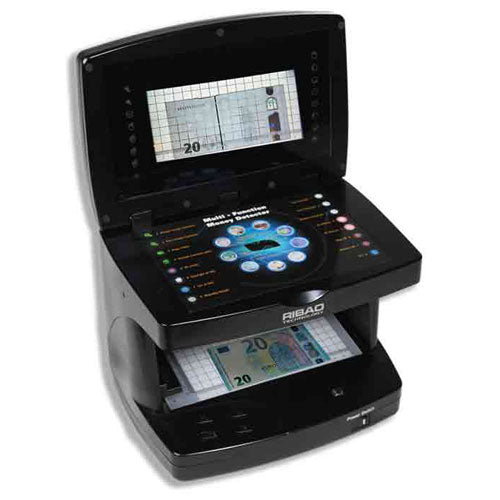 PF-9007 Multi-Currency & Documents Detector – Professional Banknote Authentication, UV/IR Detection, 7-inch LCD Display