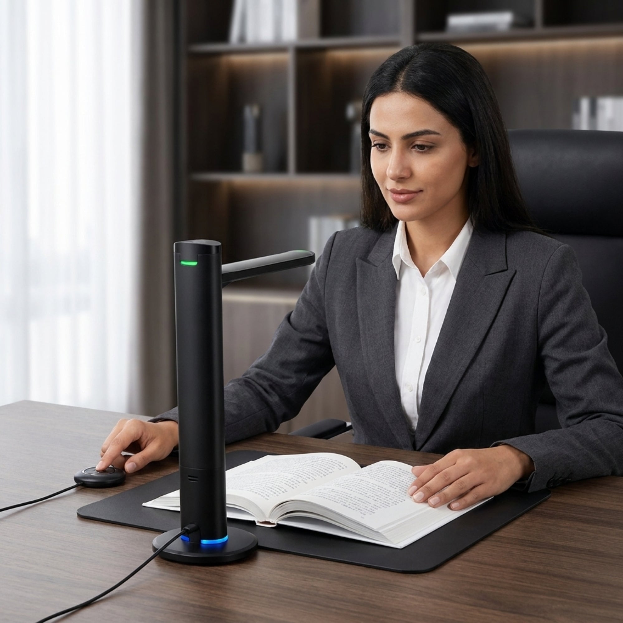 TREND TR-K84 48MP 4K AI Document Camera & A3 Overhead Book Scanner