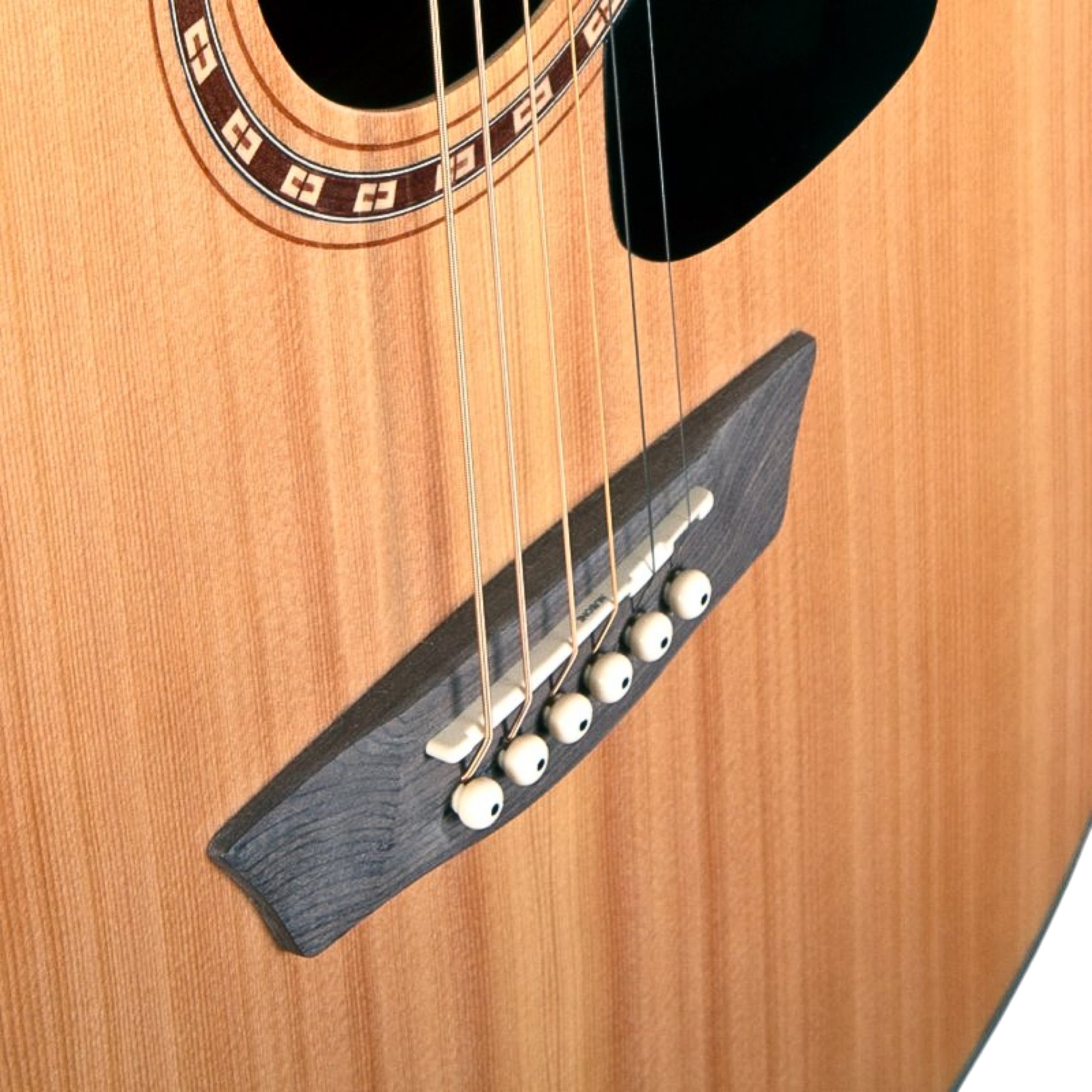 Washburn AD5CE-A-U 6-String Acoustic Electric Guitar With Barcus-Berry Preamp & Built-in Tuner – Natural Gloss