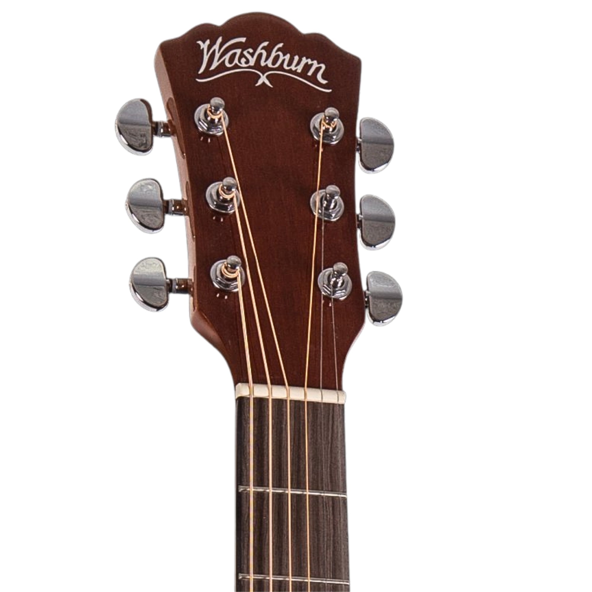 Washburn AD5CEPACK-A-U Apprentice Series Electro-Acoustic Guitar With Gig Bag, Strap, Tuner & Picks Package – Natural Gloss