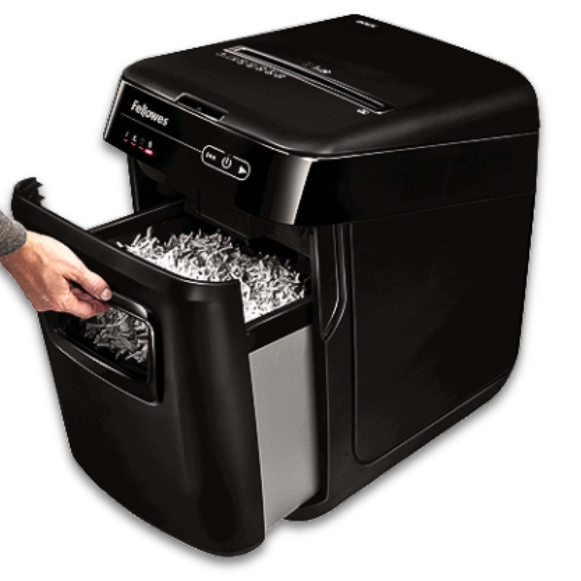 Fellowes AutoMax™ 200C 200 Sheets P-4 Cross Cut Shredder