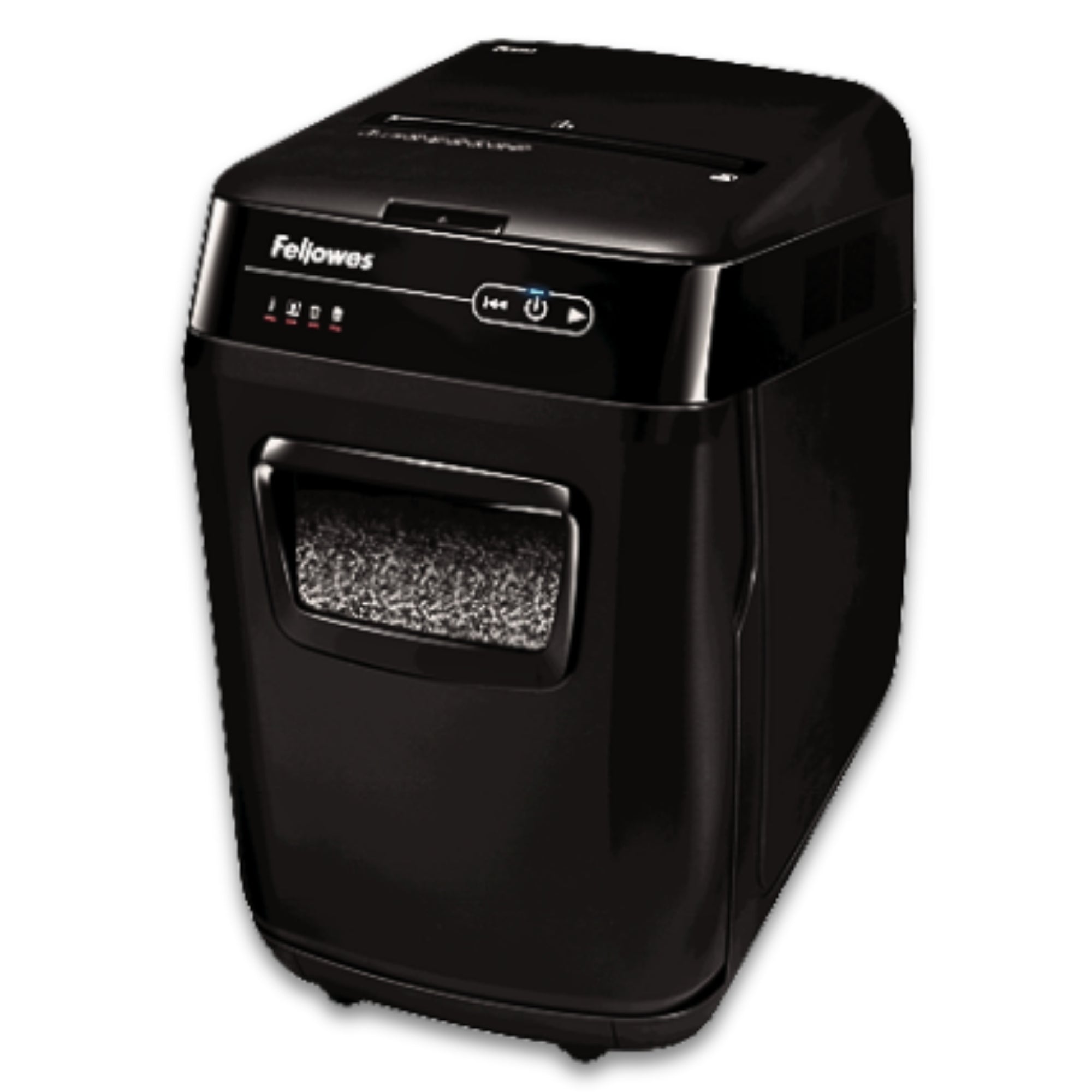 كسارة ورق Fellowes AutoMax™ 200M التجارية – تغذية تلقائية، قص متقاطع، سعة 10 ورقات يدوياً/200 ورقة تلقائياً، فائقة الهدوء، موفرة للطاقة للاستخدام المكتبي