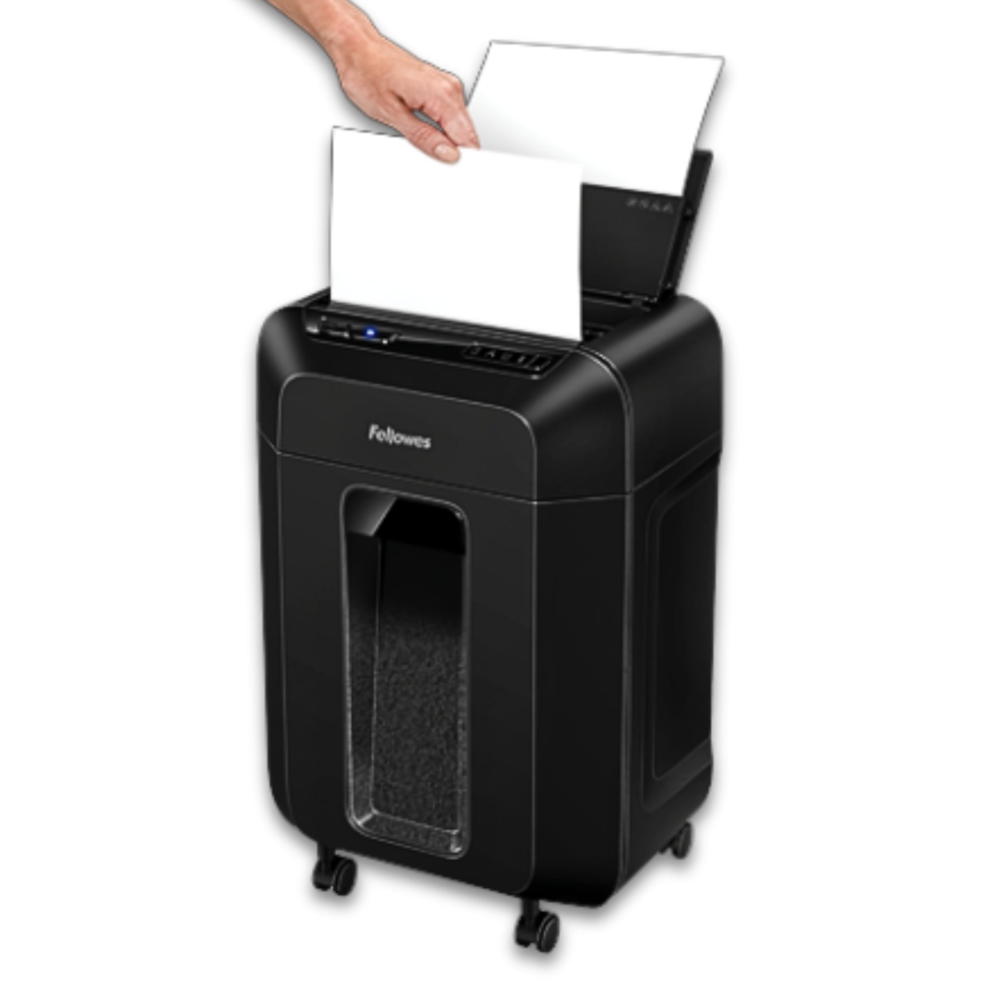 Fellowes AutoMax™ 80M 80 Sheets Mini / Micro Cut Shredder
