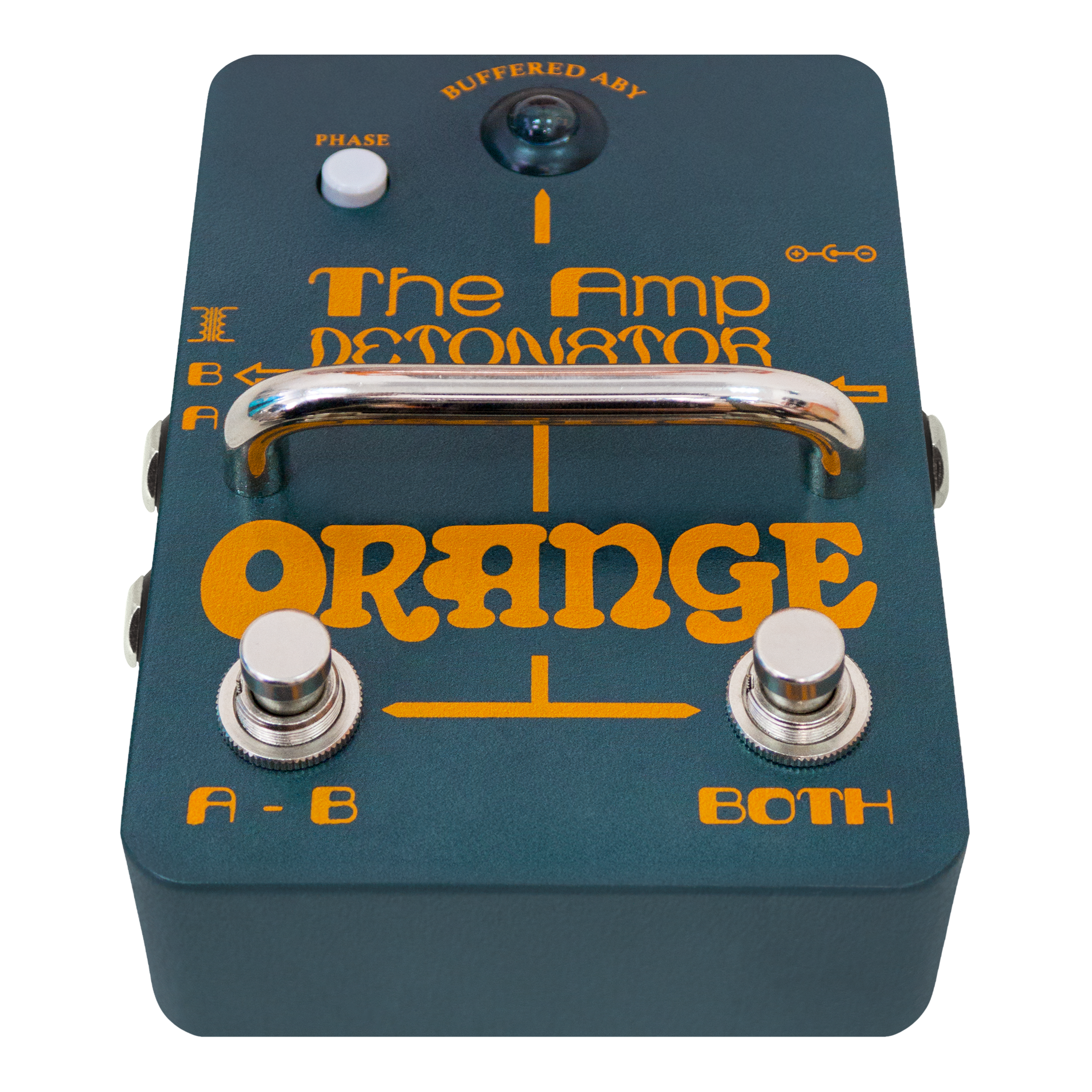 Orange Amp Detonator Professional ABY Amp Switcher With Buffered Signal Path, Isolated Output & Phase Correction Pedal