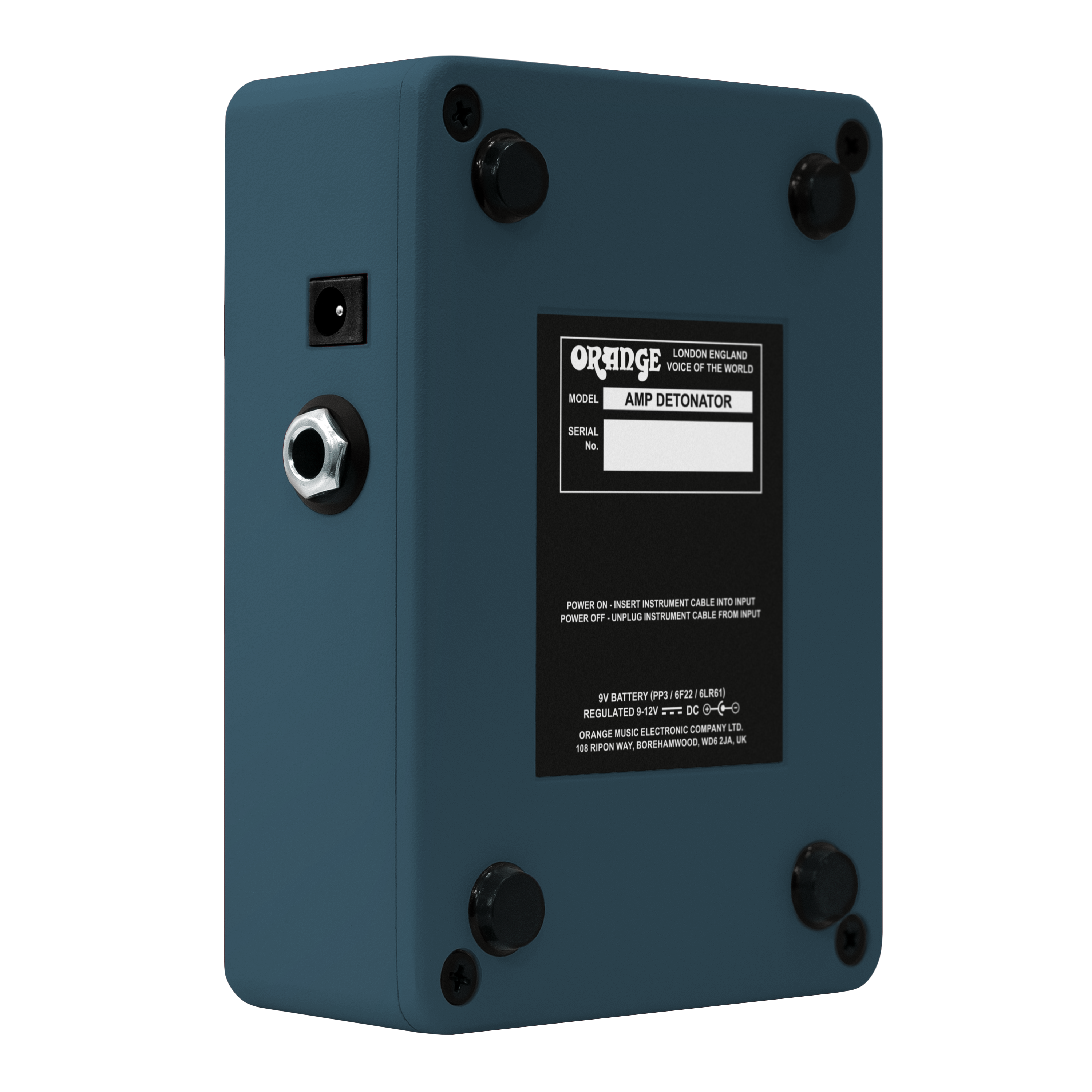 Orange Amp Detonator Professional ABY Amp Switcher With Buffered Signal Path, Isolated Output & Phase Correction Pedal