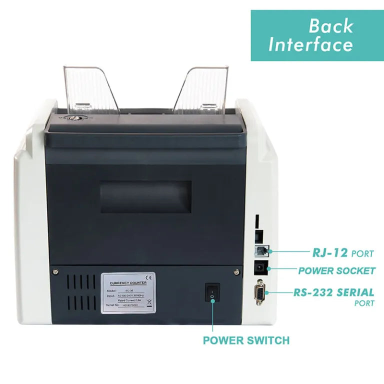 جهاز عد النقود عالي السرعة بالأشعة فوق البنفسجية Ribao BC-30