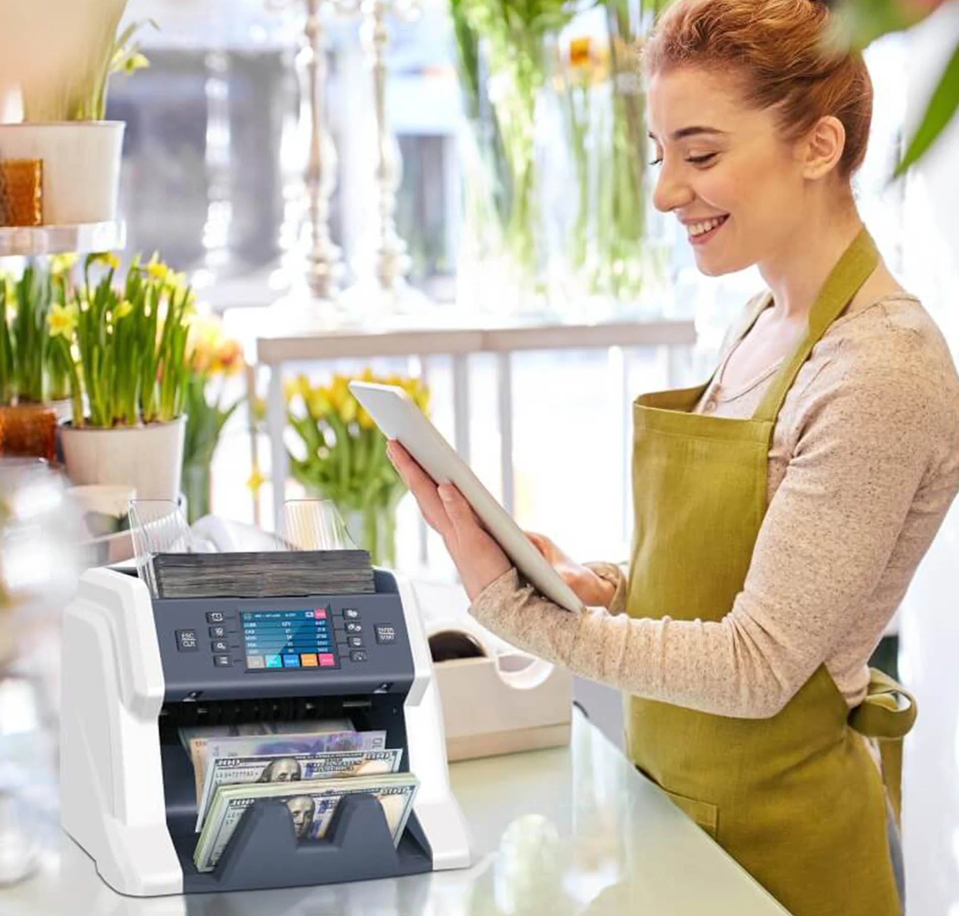 آلة عد النقود متعددة العملات Ribao BC-55