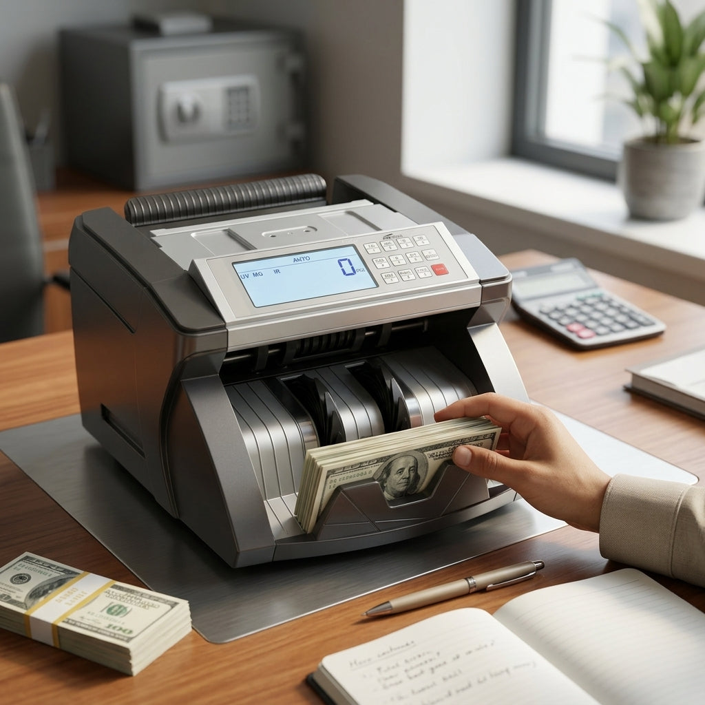 Hitech BC-5520 High Speed Multi-Currency With UV, MG, IR Counterfeit Detection Money Counting Machine