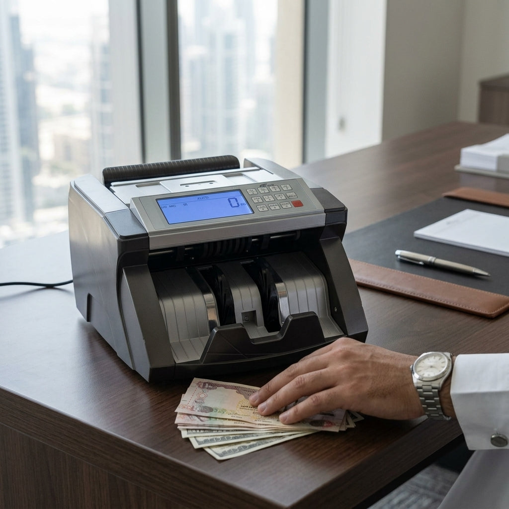 Hitech BC-5520 High Speed Multi-Currency With UV, MG, IR Counterfeit Detection Money Counting Machine