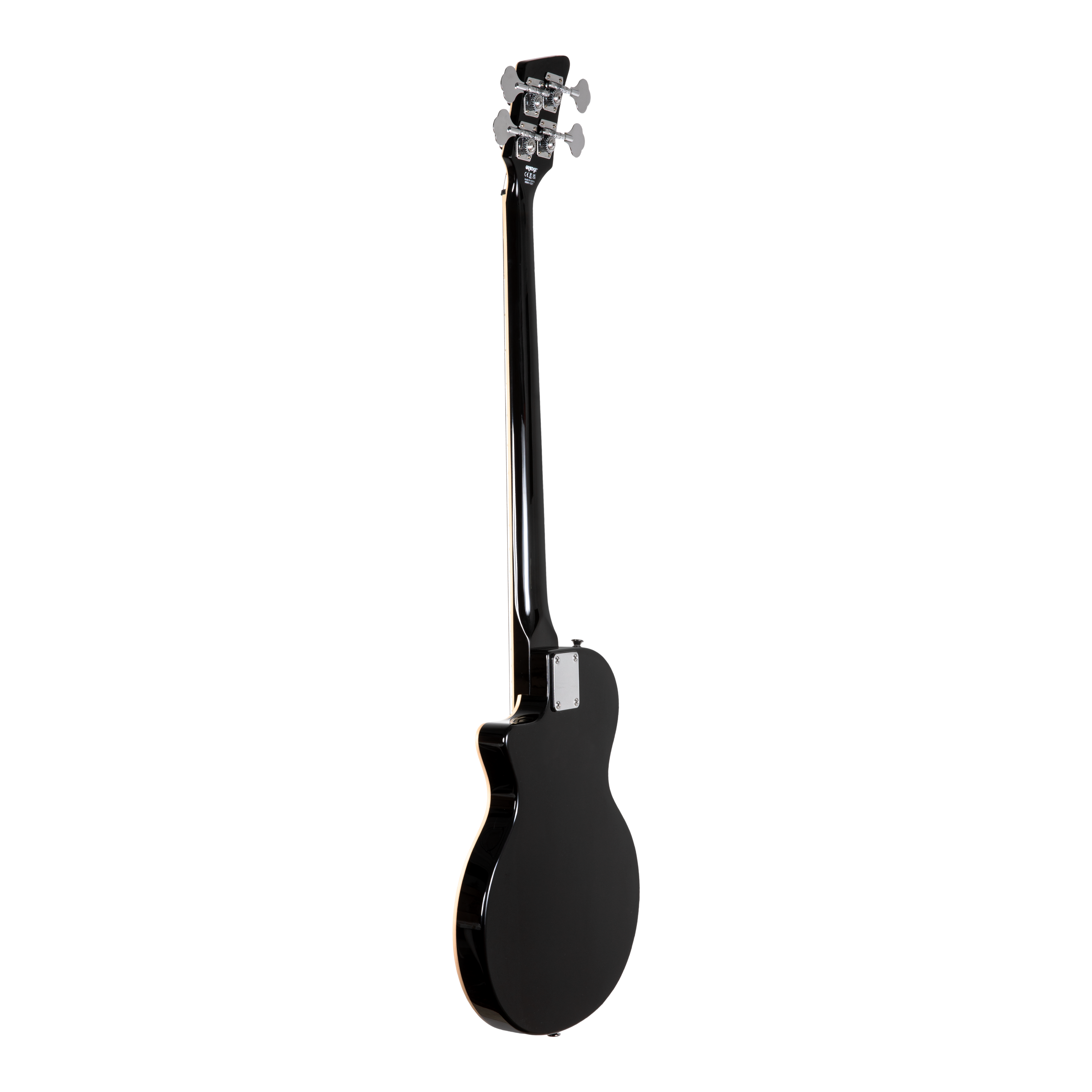 Orange O Bass 4-String Custom Split-Coil Pickup With Premium Gig Bag Electric Bass Guitar - Black