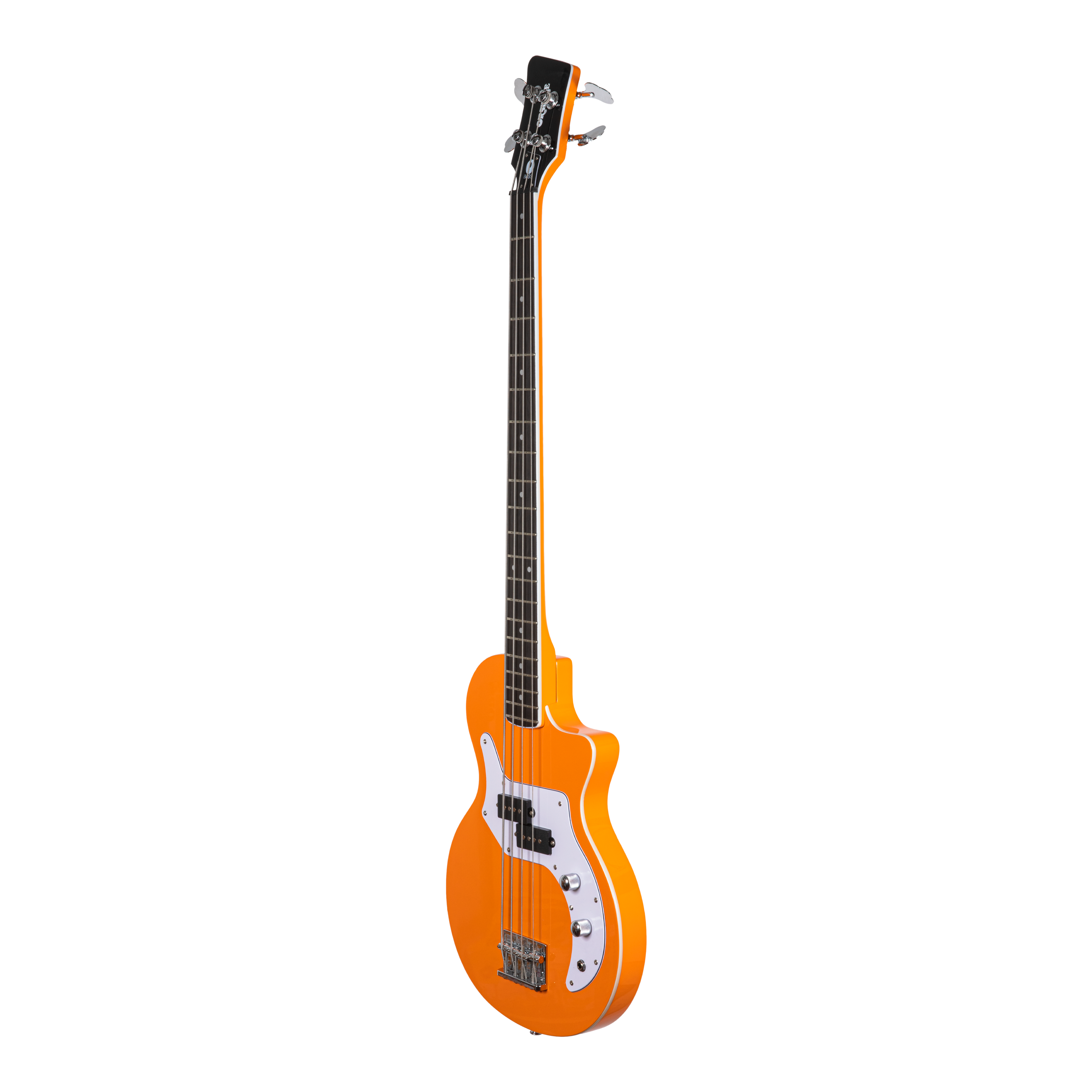 Orange O Bass 4-String Custom Split-Coil Pickup With Premium Gig Bag Electric Bass Guitar - Orange