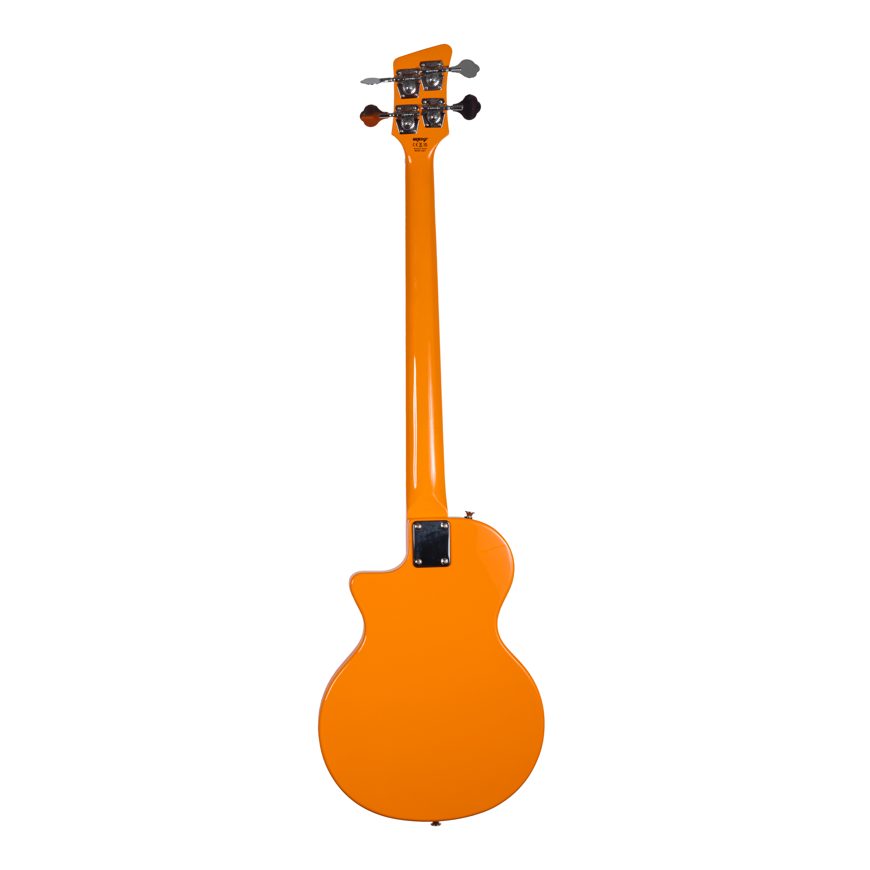 Orange O Bass 4-String Custom Split-Coil Pickup With Premium Gig Bag Electric Bass Guitar - Orange