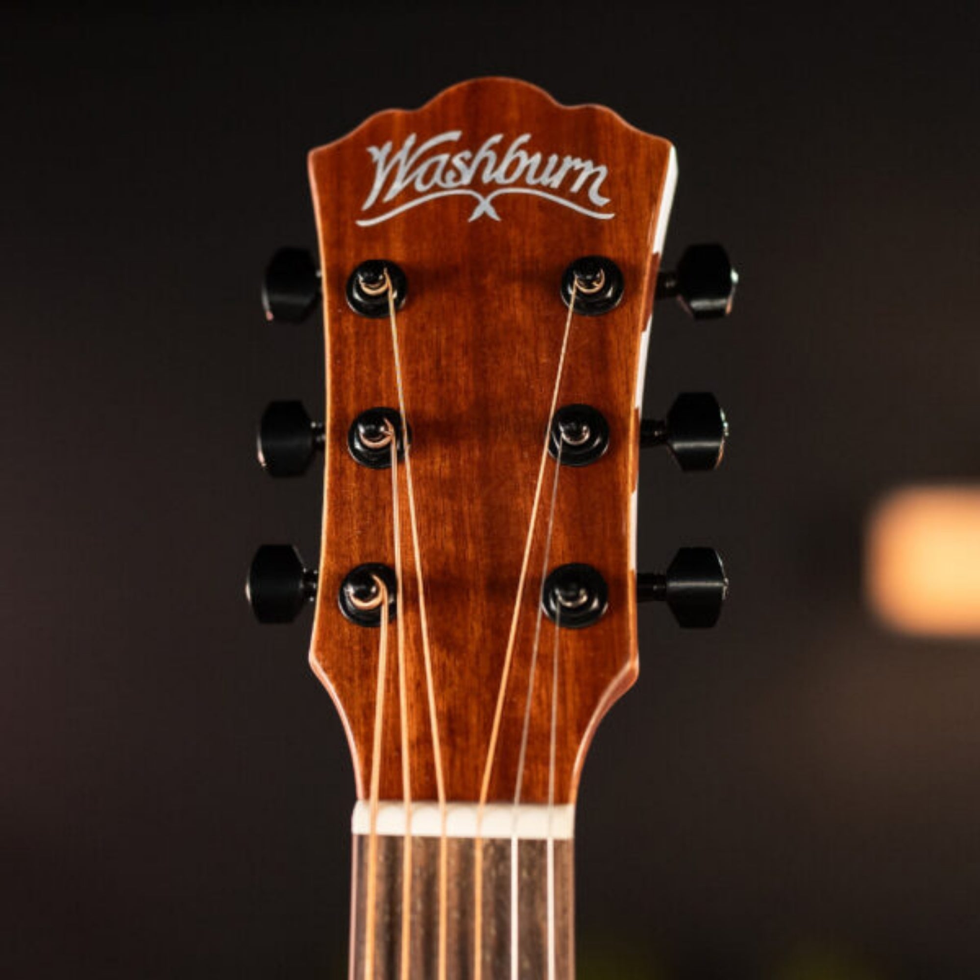 Washburn BTS9VCECH-D Bella Tono Suprema Studio 6-String with Barcus-Berry LX4 Preamp Electro-Acoustic Guitar – Gloss Charcoal Burst